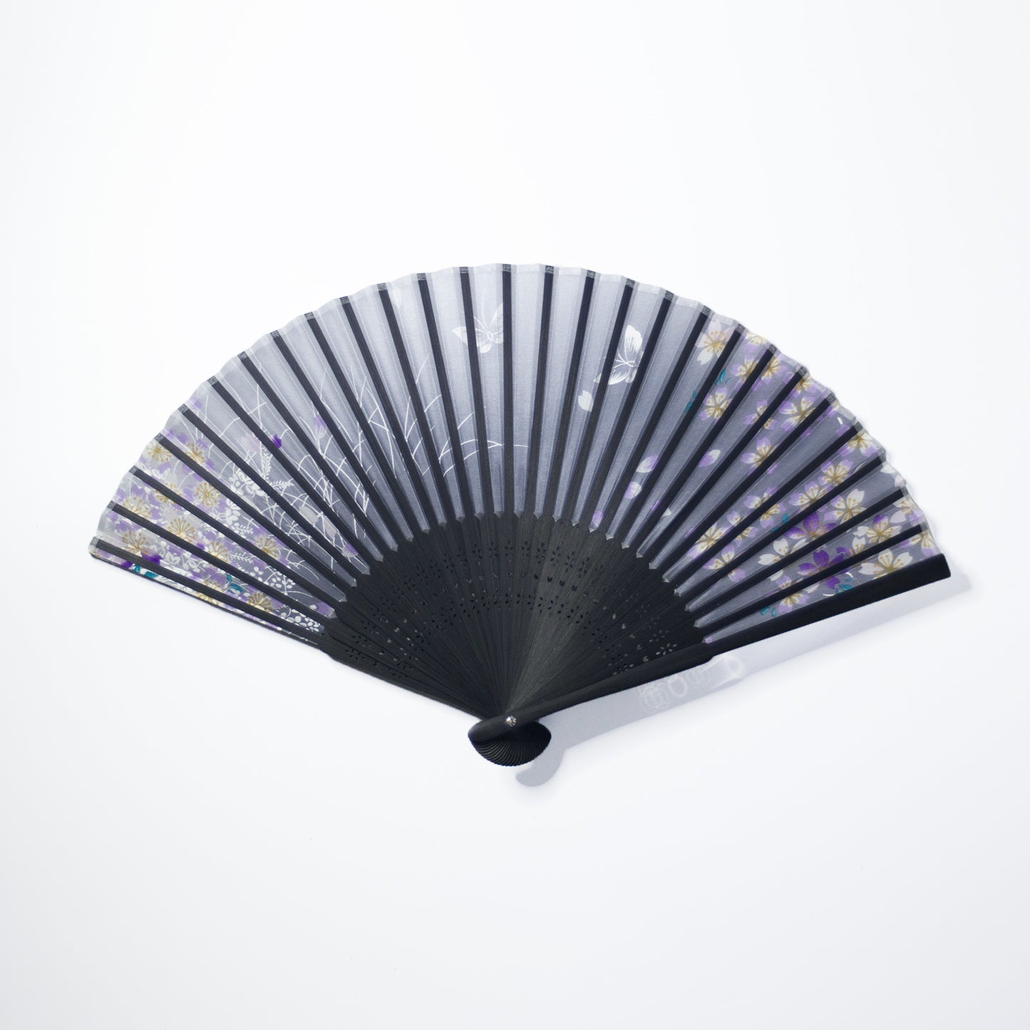 シルク扇子 Silk Fan